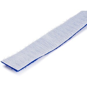StarTech.com 7,6 m Klettbandrolle, Wiederverwendbare Zuschneidbare Klettkabelbinder, Industrielle Klettverschluss Rolle, B