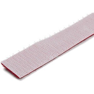 StarTech.com 7,6 m Klettbandrolle, Wiederverwendbare Zuschneidbare Klettkabelbinder, Industrielle Klettverschluss Rolle, R