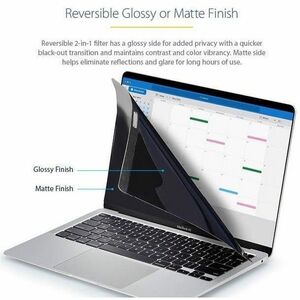 StarTech.com PRIVSCNMAC13 13-Zoll-Blickschutzfolie - Matt/Glänzend - privacy filter - MacBook Pro - für 33 cm (13 Zoll) Wi