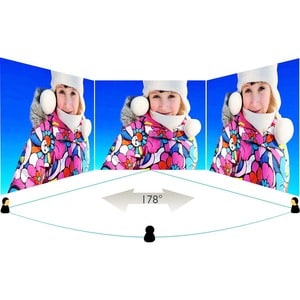 Moniteur LCD Philips 221V8 22" Class Full HD - 16:9 - Noir - 54,6 cm (21,5") Viewable - Vertical Alignment (VA) - WLED Rét