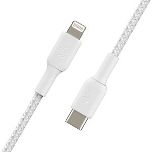 Belkin BoostCharge 2,01 m Lightning/USB-C Datentransferkabel - Cable for iPad, iPad Pro, iPad mini, iPad Air, iPhone - Weiß