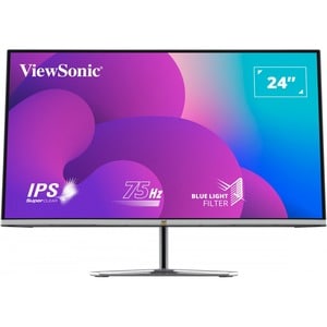 Viewsonic VX Series VX2476-SMH. Bildschirmdiagonale: 60,5 cm (23.8"), Display-Auflösung: 1920 x 1080 Pixel, HD-Typ: Full H