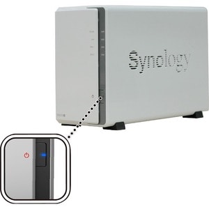 Synology DiskStation DS220J 2 x Gesamtzahl Einschübe SAN/NAS-Speichersystem RTD1296 Quad-Core 1,40 GHz - 512 MB RAM - DDR4