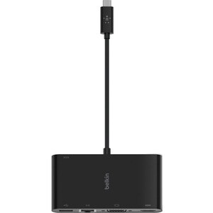 Belkin USB-Typ C Docking Station für Notebook - Ladefunktion - 100 W - 4K - 3840 x 2160 - 1 x USB 3.0 - USB Typ-A - USB Ty