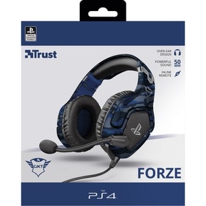Trust Gaming Forze 488 Kabel Kopfbügel Stereo Gaming Headset - Blau - Binaural - Ohrumschließend - 20 Hz bis 20 kHz Freque