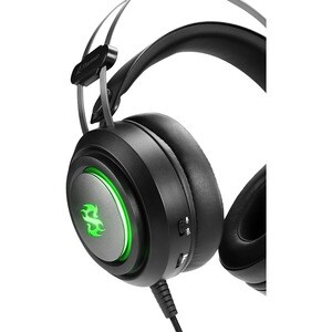 SKILLER SGH30 Kabel Kopfbügel Stereo - Schwarz - Binaural - Ohrumschließend - 20 Hz bis 20 kHz Frequenzgang - 240 cm Kabel