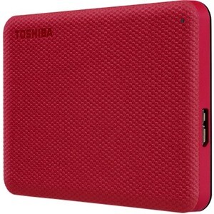 Toshiba Canvio Advance tragbare Festplatte - 4TB Rot (Gen 1)