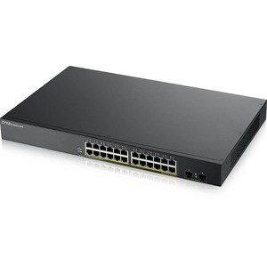 ZYXEL GS1900 GS1900-24HPv2 26 Anschlüsse Verwaltbar Ethernet-Switch - Gigabit-Ethernet - 100/1000Base-T, 1000Base-X - 2 Un