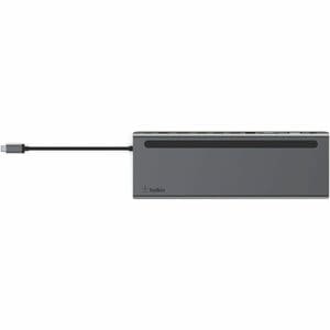 Belkin Connect USB-Typ C Docking Station für Notebook/Tablet-PC/Monitor - Ladefunktion - Speicherkartenleser - SD, microSD