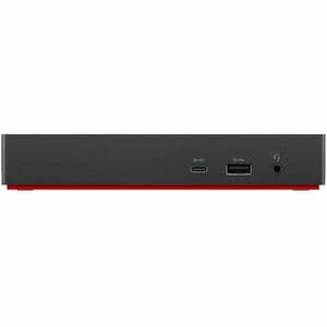 Lenovo USB-Typ C Docking Station für Notebook - Schwarz - 3 Unterstützte Displays - 3840 x 2160 - 2 x USB 2.0 - USB Typ C 
