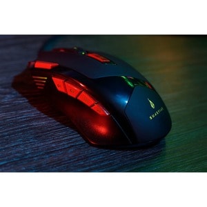 SUREFIRE Eagle Claw Gaming-Maus - USB 2.0, USB 3.2 (Gen 1) - 9 Taste(n) - 9 Programmable Button(s) - Kabel - 3200 dpi Aufl