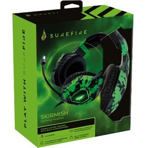 SUREFIRE Skirmish Kabel Über das Ohr Stereo Gaming Headset - Green Camouflage - Binaural - Geschlossen - 20 Hz bis 20 kHz 