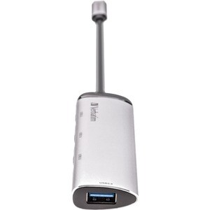 Verbatim USB-C Multiport-Hub 4-Port USB 3.2 Gen 1, USB 3.2 Gen 1 (3.1 Gen 1) Type-C, USB 3.2 Gen 1 (3.1 Gen 1) Type-A, 500
