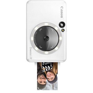 Canon Zoemini S2 Sofortbildkamera und Mini-Fotodrucker, Perlweiß. Produktfarbe: Weiß, Maximum Brennweite (äquivalent 35 mm