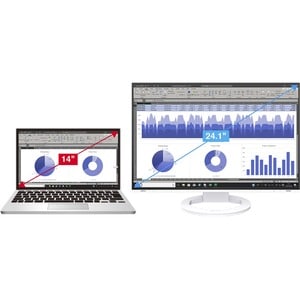 EIZO FlexScan EV2485-WT LED display 61,2 cm (24.1") 1920 x 1200 Pixel WUXGA Weiß