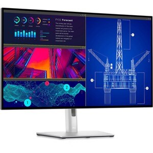 DELL UltraSharp 81,28 cm (32) 4K USB-C-Hub-Monitor – U3223QE. Bildschirmdiagonale: 80 cm (31.5"), Display-Auflösung: 3840 
