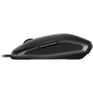 CHERRY GENTIX 4K Maus - USB - Optisch - 6 Taste(n) - Schwarz - Kabel - 3600 dpi Auflösung - Scroll-Rad - Klein/Groß Hand-/