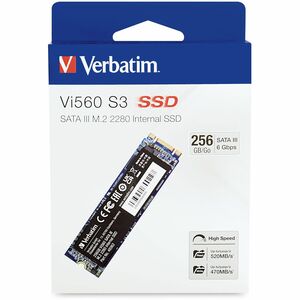 Verbatim Vi560 S3 M.2 SSD-Laufwerk 256 GB, 256 GB, M.2, 520 MB/s