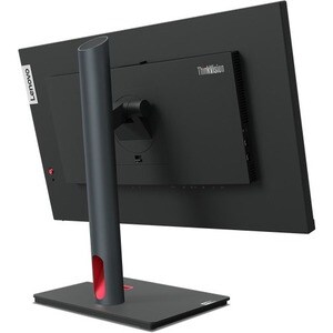 Lenovo ThinkVision P24h-30 24 Zoll Class Webcam WQHD LCD-Monitor - 16:9 Format - Schwarz - 60,5 cm (23,8 Zoll) Viewable - 