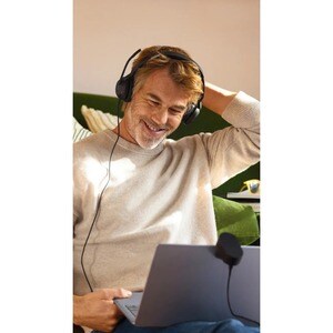 Jabra Evolve2 50 Kabel/Kabellos Auf den Ohren Stereo Headset - Binaural - Ohraufliegend - 20 Hz bis 20 kHz Frequenzgang - 