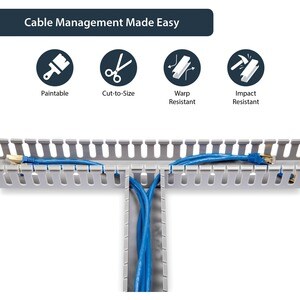 2X2IN OPEN SLOT WIRING CABLE RACEWAY DUCT WITH COVER