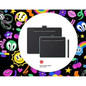 Wacom Intuos S CTL-4100WL Grafiktablett - 2540 lpi - Kabel/Kabellos - Pistazie - Bluetooth - 152 mm x 95 mm Aktiver Bereic