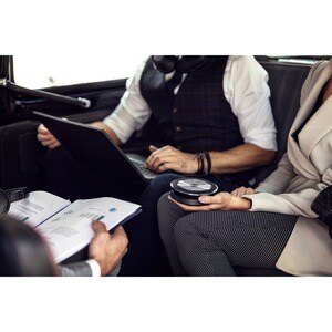 EPOS EXPAND SP 30 Bluetooth®-Speakerphone mit
USB-C*-Kabel, USB-C-/USB-A-Adapter
und Transporttasche, optimiert für
UC und