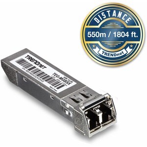 Trendnet TEG-MGBSX, Faseroptik, 1000 Mbit/s, SFP, Silber, 3.3 V, 13 mm