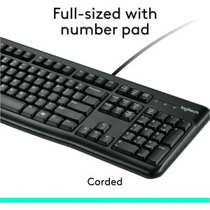 MK120 DESKTOP CORDED KEYBOARD MOUSE COMBO