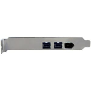 StarTech.com Adaptateur de Carte PCI Express FireWire 3 ports 2b 1a 1394 - Carte PCIe FireWire 800 / 400 1394 FW - 3 Total