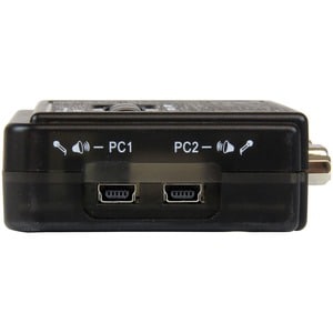 StarTech.com Kit commutateur KVM USB VGA à 2 ports avec audio et câbles - Switch KVM - Noir - 2 Ordinateur(s) - VGA - 2048