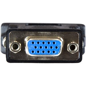 StarTech.com Adaptateur / Convertisseur vidéo DVI-I vers VGA - Mâle / Femelle - Noir - 1 x 15-pin HD-15 VGA Female - Noir