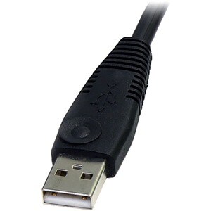 StarTech.com Câble de commutateur KVM DisplayPort®USB 4 en 1 de 1,8 m avec audio et microphone - 2e bout: 1 x 20-pin Displ