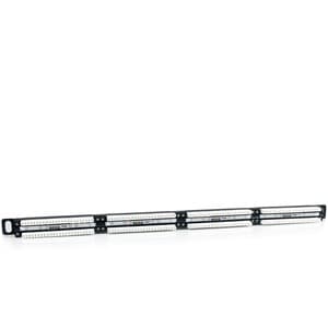 StarTech.com 24 Port 0,5 HE Cat5e Patch Panel - RJ45 Ethernet Rackmount Cat 5e 110 Patch Panel - 24 x RJ-45 - 24 x RJ-11 -