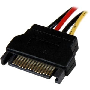 StarTech.com Câble adaptateur d'alimentation SATA vers LP4 30 cm - F/M - Pour Disque dur - SATA / Molex - 18 Calibre - 1 Pcs