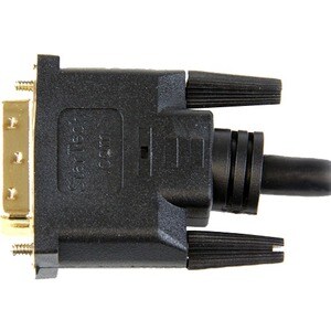 StarTech.com Câble HDMI vers DVI-D de 50cm - Mâle / Mâle - Noir - 2e bout: 1 x 19-pin DVI-D Digital Video - Male - Blindé 