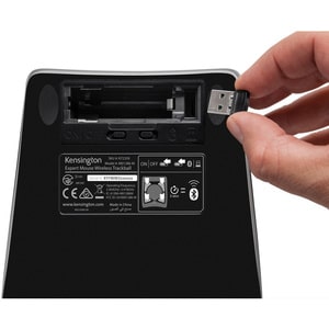 Kensington Expert Mouse Trackball - Bluetooth/Radio-Frequenz - USB - Optisch - Schwarz - Kabellos - Trackball