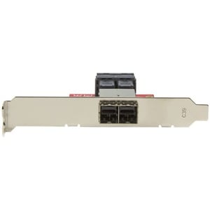 StarTech.com Mini-SAS Adapter - Dual SFF-8643 auf SFF-8644 - Voll und Low-Profile Slotblech - 12Gbit/s