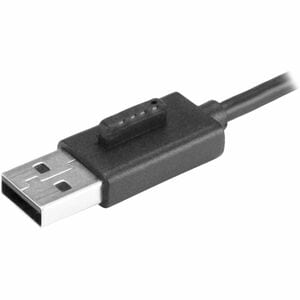 StarTech.com Mobiler 4-Port-USB 2.0-Hub mit integriertem Kabel - Kompakter Mini USB Hub - 4 Total USB Port(s) - 4 USB 2.0 