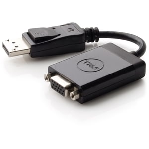 Cable vidéo Dell - 17,78 cm DisplayPort/VGA - pour Appareil vidéo, Projecteur, Moniteur, Station de travail, Ordinateur Po
