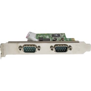 StarTech.com 2 Port PCI Express Seriell Karte mit 16C1050 UART - RS232 - PCIe Seriell mit Dual Channel 16C1050 UART - PCI 