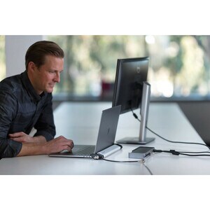 Station de s?curit? 2.0 avec c?ble Microsaver 2.0 pour ordinateurs portables sans encoche