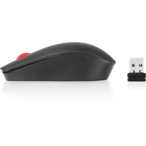Lenovo Essential Maus - Funkfrequenz - USB - Optisch - Schwarz - Kabellos - 2,40 GHz - Symmetrisch