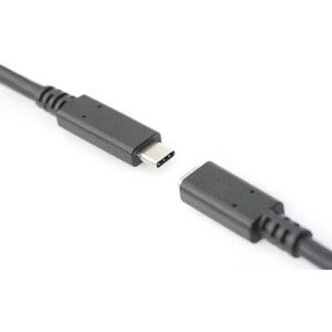 Digitus USB Type-C Verlängerungskabel, Type-C - C. Kabellänge: 2 m. Anschluss 1: USB C, Anschluss 2: USB C, USB-Version: U