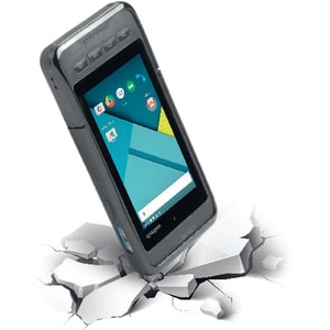 MOBILIS PROTECH Tasche Unitech Handheld PC - Schwarz - Sturzsicher, Stoßdämfpend, stoßgeschützt, Stoßsicher, Stoßfest - Sc