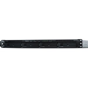 Synology RS820+ 4 x Gesamtzahl Einschübe SAN/NAS-Speichersystem - Intel Atom C3538 Quad-Core 2,10 GHz - 2 GB RAM - DDR4 SD