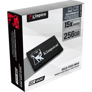Kingston Solid State-Laufwerk - 2,5" Intern - 256 GB - SATA (SATA/600) - Notebook, Desktop-PC Unterstütztes Gerät - 150 TB