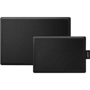 Wacom One by Grafiktablett - 2540 lpi - Kabel - Schwarz, Rot - 216 mm x 135 mm Aktiver Bereich - 2048 Druckniveau - Stift 