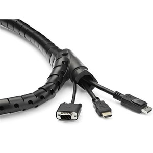 StarTech.com Kabelbündelschlauch - 45 mm x 1,5m - Kunststoff - flexibel - Spiralkabel - Kabel Sleeve - 1,5 m Länge - Polye