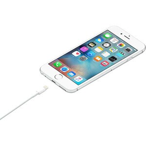 Apple Lightning to USB Cable (1 m) - 3.28 ft Lightning/USB Data Transfer Cable for Computer, iPhone, iPod, iPad, AirPods, 